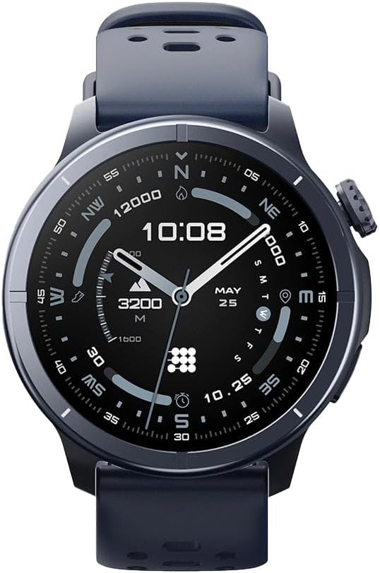 Cubitt AURA Pro 2 Smartwatch with Built-In GPS, Offline Maps, 1.48” AMOLED HD, VITA AI, AI Coach, Readiness Score, Health Snap, Sleep Score, 5ATM, 10-Day Battery
