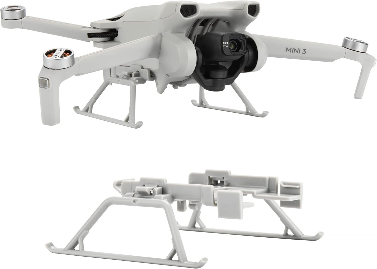 Landing Gear for DJI Mini 3/Mini 3 Pro Leg Foldable Extended Kit for Mini 3 Pro Accessories