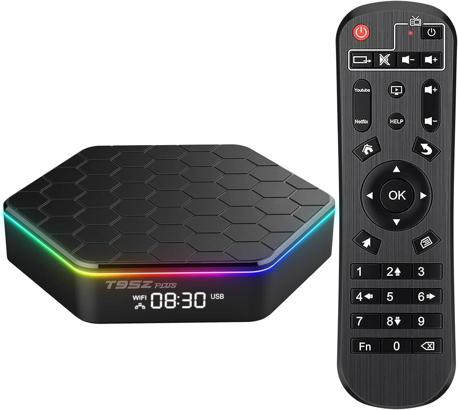 Android TV Box 12.0 4GB RAM 64GB ROM Allwinner H618 Smart Android Box Support HD 6K/H.265 100M Ethernet 2.4/5G Dual WiFi BT 5.0