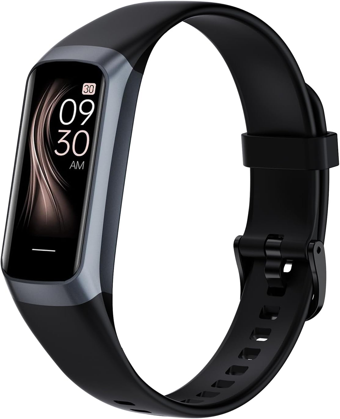 Fitness Tracker with 24/7 Heart Rate Blood Oxygen Sleep Monitor,Activity Tracker with 1.1″ AMOLED Touch Color Screen, Multiple Sport Modes Step Counter,IP68 Waterproof for Women Men (Dark Black)