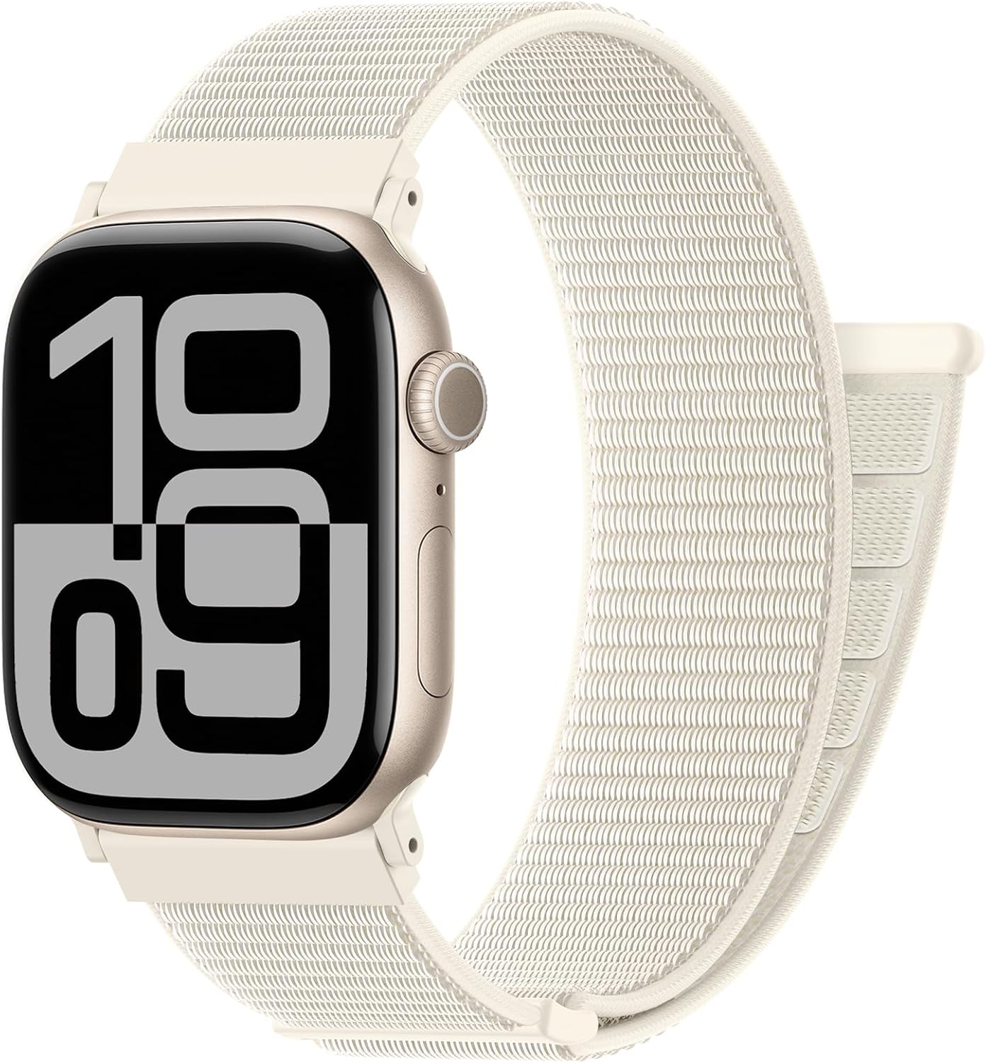 Nylon Loop Sport Band Compatible with Apple Watch Bands 38mm 40mm 41mm 42mm for Women Men, Replacement Wrist Straps for iWatch Se, Series 11 10 9 8 7, Breathable, Soft Band Ideal for Outdoor
