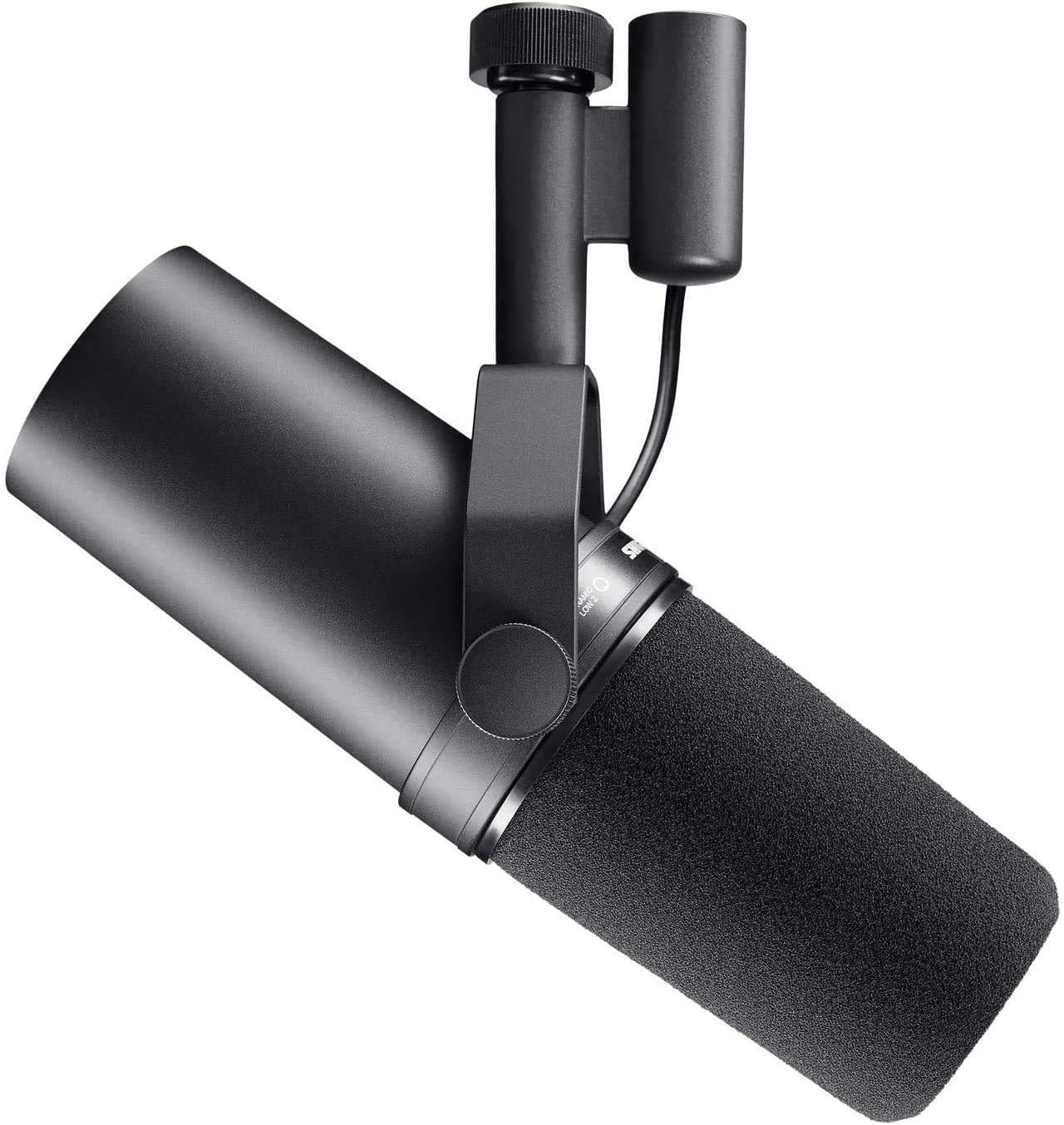 Shure SM7B Dynamic Studio Microphone – XLR Mic for Podcasting, Streaming, Vocal Recording & Broadcasting, Wide Frequency Range, Smooth Warm Audio, Detachable Windscreen, Black