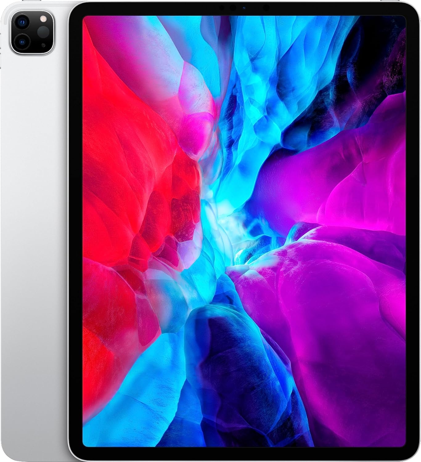Apple 2020 iPad Pro, 12.9-inch, Wi-Fi, 256GB – Silver (Renewed)