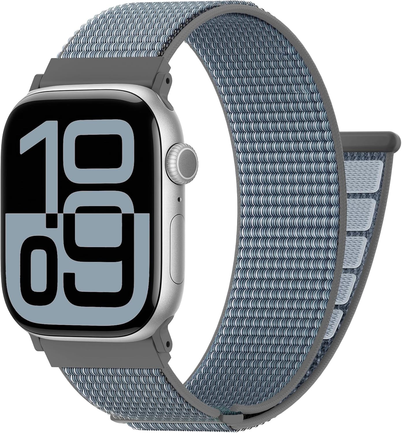 Nylon Loop Sport Band Compatible with Apple Watch Bands 38mm 40mm 41mm 42mm for Women Men, Replacement Wrist Straps for iWatch Se, Series 11 10 9 8 7, Breathable, Soft Band Ideal for Outdoor