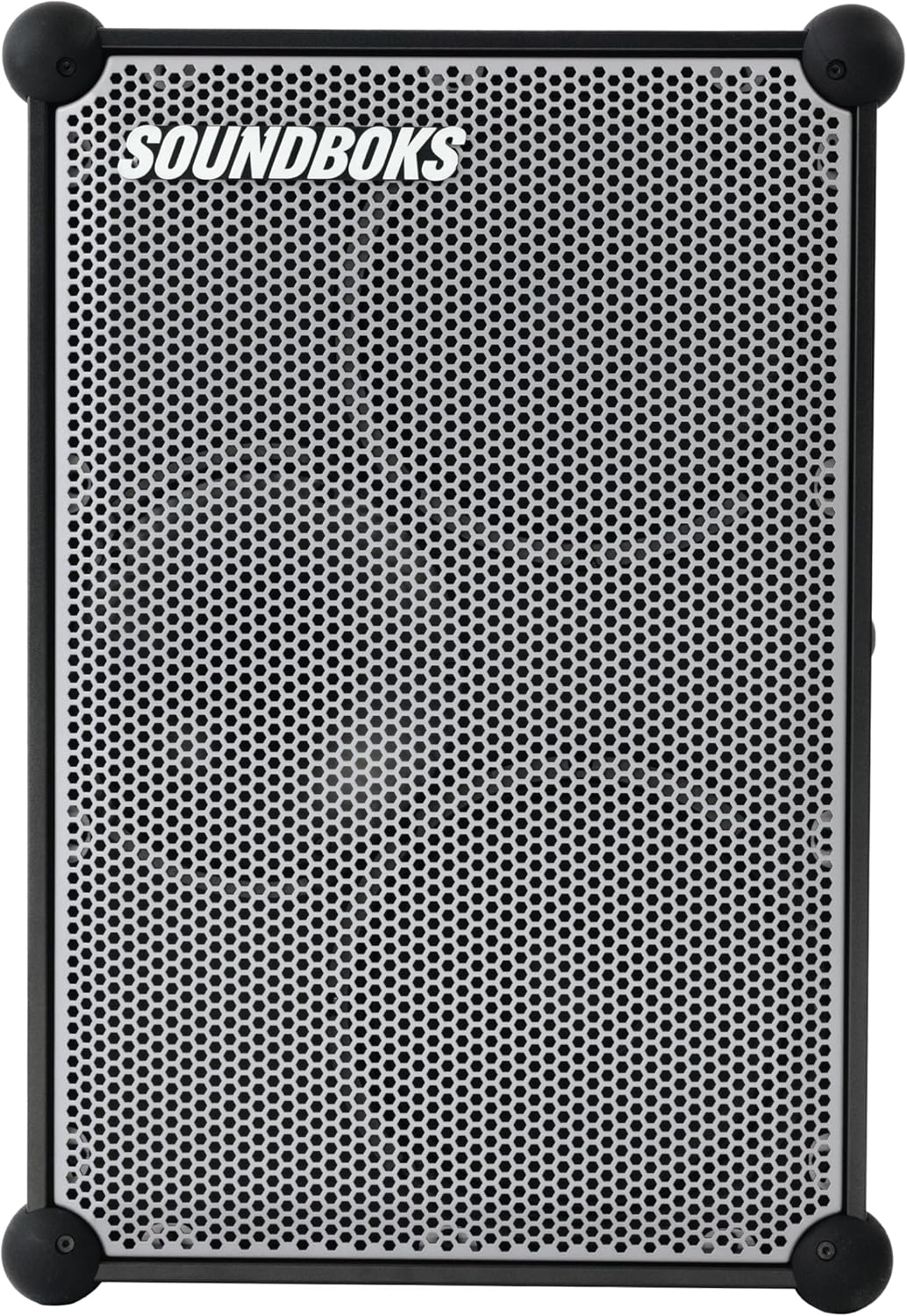 SOUNDBOKS 4 – Bluetooth Performance Speaker – USB-C Charging Battery – Loudest Party Speaker with 40 Hours of Battery – Wireless and Portable Speaker – Designed in Denmark – 126dB (Metallic Gray)