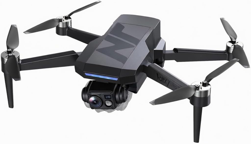 3-Axis Gimbal GPS Drone with 4K Camera for Adults, 90 Min Long Flight Time,3280 FT Long Control Range, Auto Return, Follow Me, Brushless Motor, 5G FPV RC Quadcopter for Beginners(Under 249g)