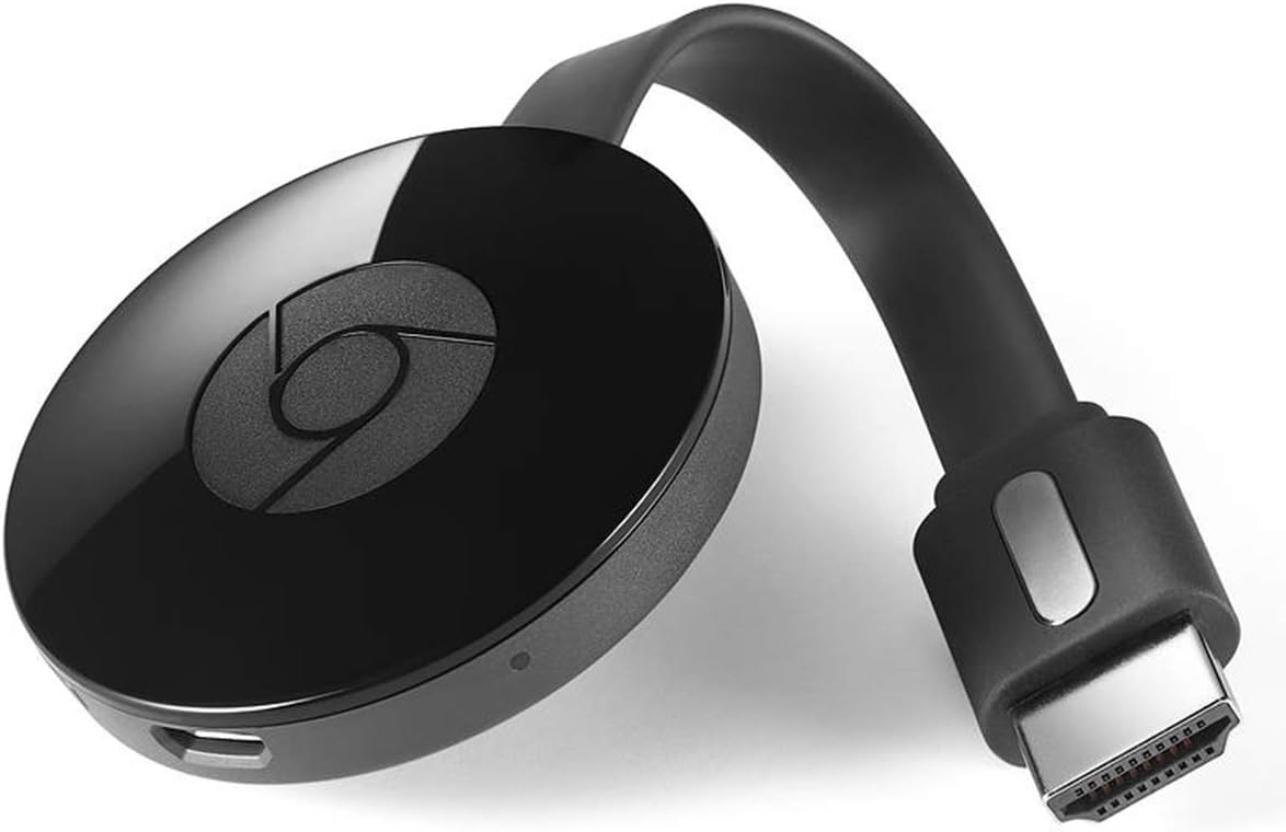 Google NC2-6A5 Chromecast HDMI Streaming Media Player (Black)