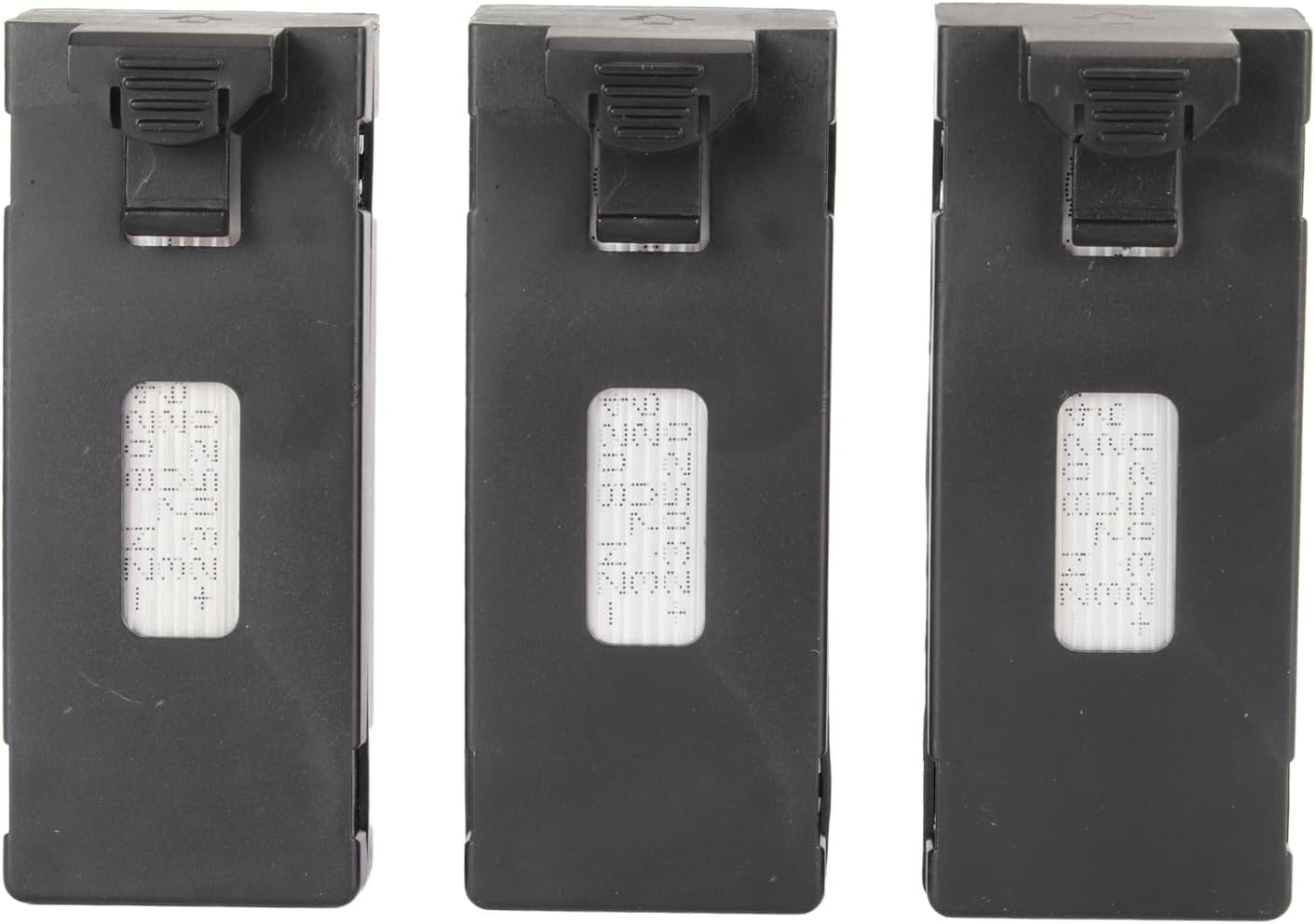3Pcs 3.7V 750mAh Drone Lipo Replacement Battery Compatible with E88 Max E99 Max P8 A13 A15 K6MAX K9MAX K10MAX K12MAX K706 K708 S1S UAV RC Quadcopter Drone Lithium Battery