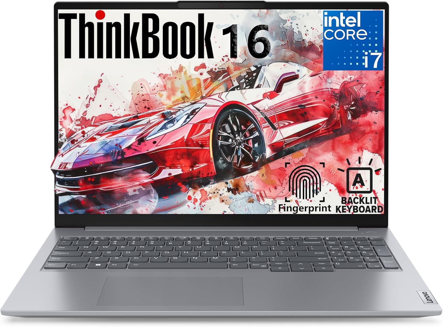 Lenovo 16″ FHD+ Business Laptop: High-Performance for Programming, Data Analysis & Video Editing, Intel Core i7-13700H, 32GB RAM, 1TB PCIe SSD, Windows 11 Pro, Fingerprint & Backlit Keyboard (Gray)
